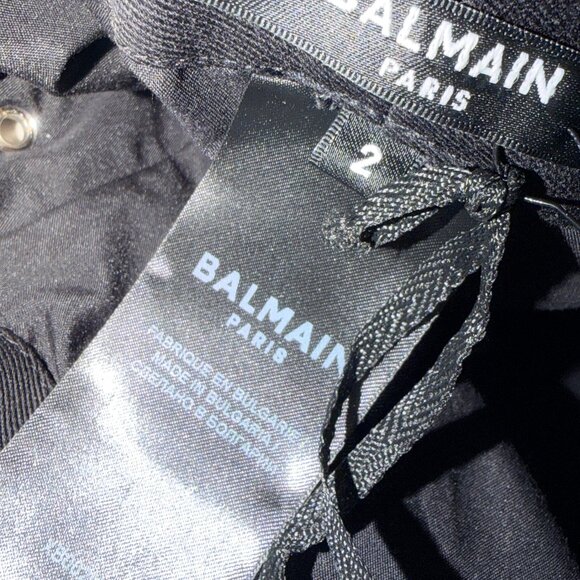 Balmain Men\'s Monogram Jacquard Logo Patch Bucket Hat, Size 2 Brand New main image 6